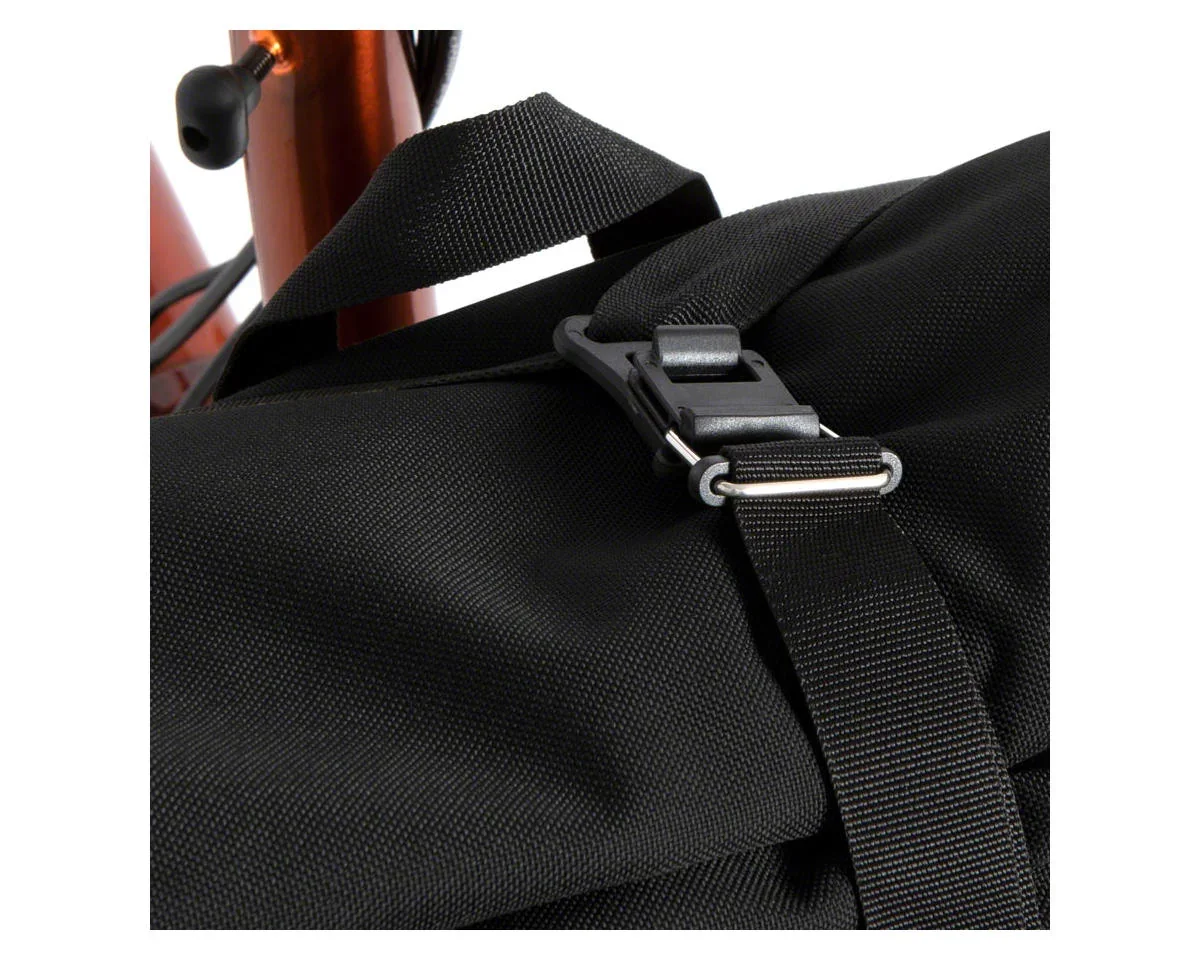 Restrap City Loader Handlebar Bag (Black) (Fits Brompton Mount) (20L) - view 6